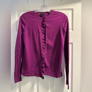 Ann Taylor Factory Rich Purple Knit Top